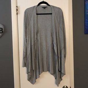 Long Light Grey Cardigan